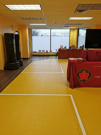 Ten Tigers Kung Fu Academy Training Floor