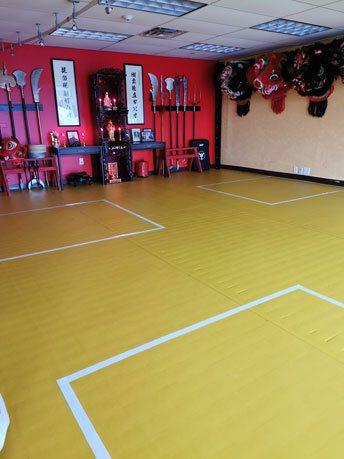 Ten Tigers Kung Fu Academy Training Floor