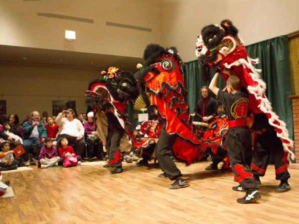 Ten Tigers Kung Fu Lion Dancing